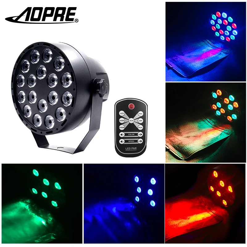 LED RGB Par Light DMX 512 Party Light Colored Disco Light Stage Lighting Effect with IP64 Remote Control for DJ Club Party Bar
LED RGB Par Light DMX 512 Party Light Colored Disco Light Stage Lighting Effect with IP64 Remote Control for DJ Club Party Bar