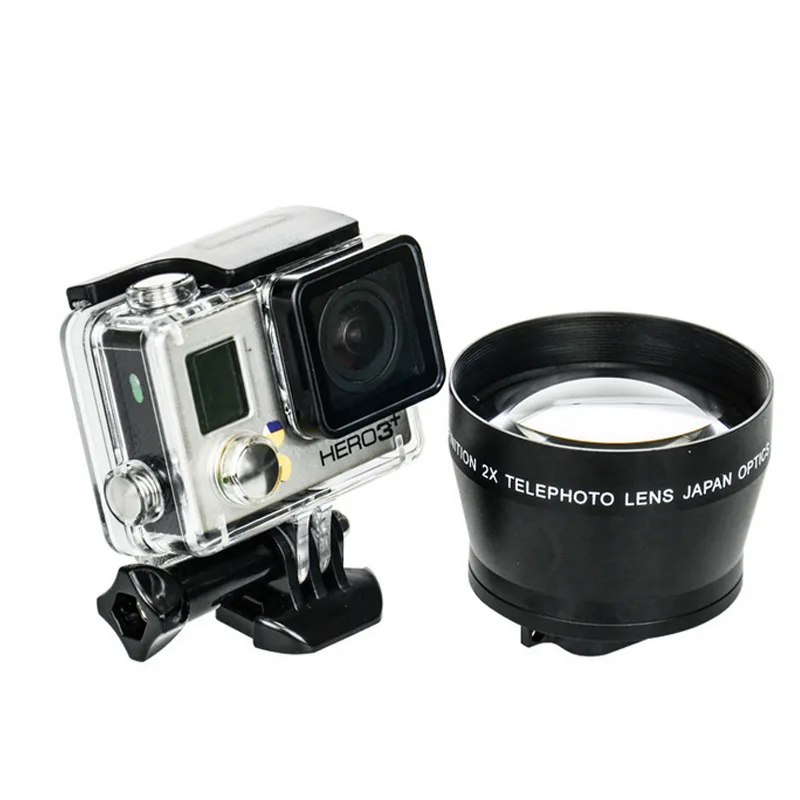 52mm Zoom Lens HD Super Telephoto Lens Universal Professional Digital Camera for Gopro GOPRO 3+ 4 for Xiaoyi XR649
52mm Zoom Lens HD Super Telephoto Lens Universal Professional Digital Camera for Gopro GOPRO 3+ 4 for Xiaoyi XR649