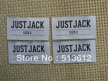 Straight cut labels, clothing labels / woven label/ main label flat label/ label tag
Straight cut labels, clothing labels / woven label/ main label flat label/ label tag