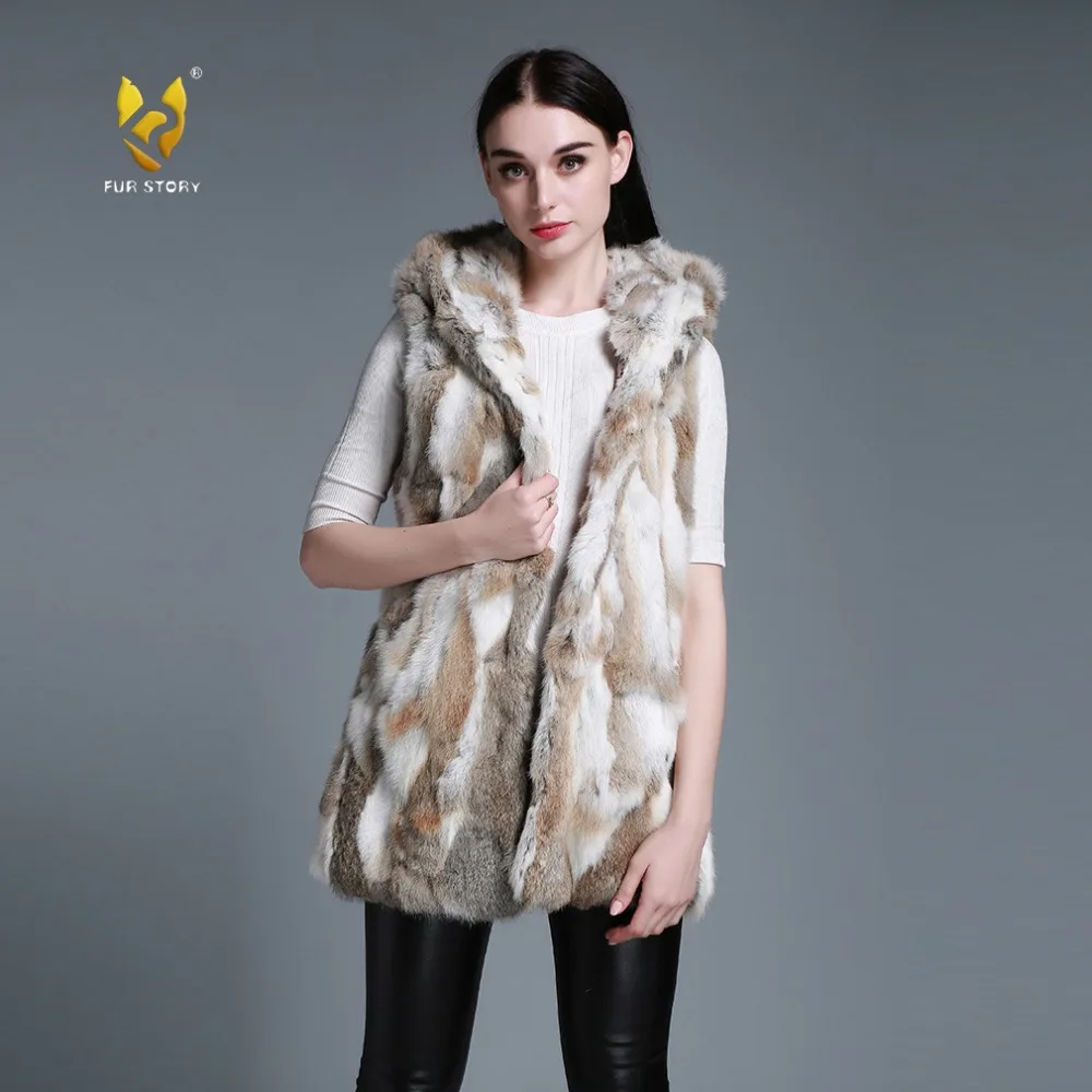 Fur Story 020178N New Arrival Real Fur Vest Female with Big Fur Hood Rabbit Fur 5XL 6XL Plus size Vest Women Promotion
Fur Story 020178N New Arrival Real Fur Vest Female with Big Fur Hood Rabbit Fur 5XL 6XL Plus size Vest Women Promotion
