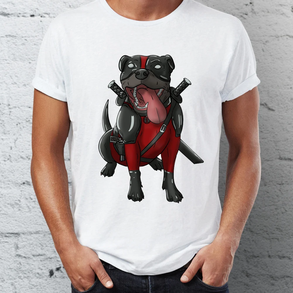 Men's T-shirt Featuring Deadpool Dog Crossover With Corgi Rottweiler And Pit Bull Classic Tshirt Hip Hop Tees Tops Harajuku
Men's T-shirt Featuring Deadpool Dog Crossover With Corgi Rottweiler And Pit Bull Classic Tshirt Hip Hop Tees Tops Harajuku