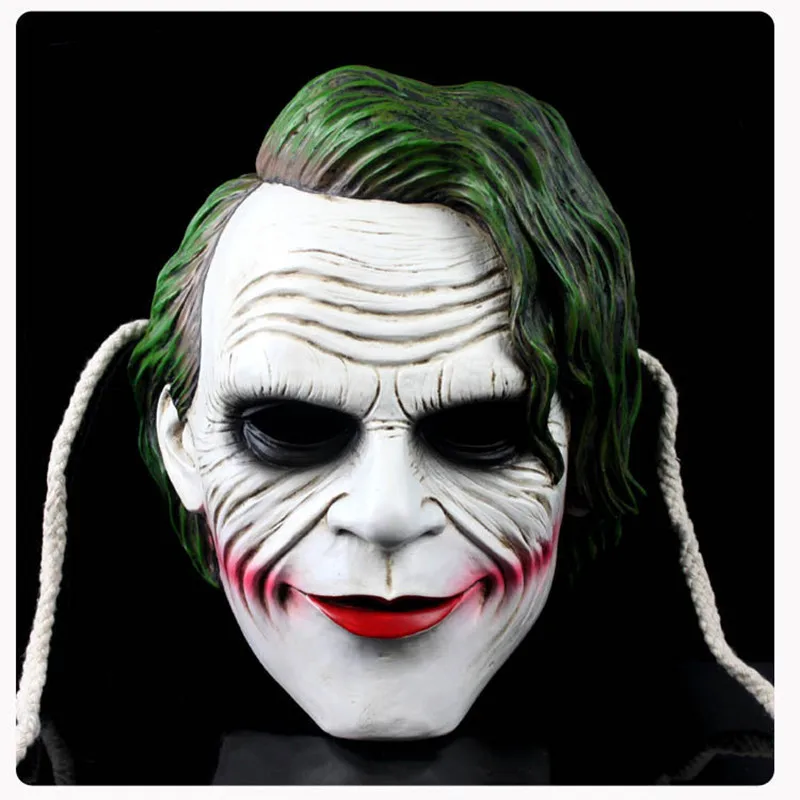 Free Shipping Batman the Dark Knight Resin Joker Mask Halloween Masquerade Cosplay Party Masks Collective Decorative Movie Masks
Free Shipping Batman the Dark Knight Resin Joker Mask Halloween Masquerade Cosplay Party Masks Collective Decorative Movie Masks