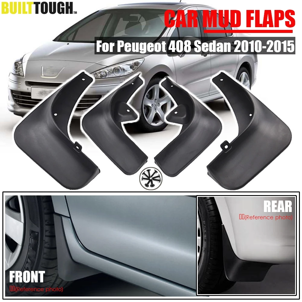 Car Mud Flaps For Peugeot 408 Sedan 2010-2015 Mudflaps Splash Guards Mud Flap Mudguard Fender 2011 2012 2013 2014 Front Rear
Car Mud Flaps For Peugeot 408 Sedan 2010-2015 Mudflaps Splash Guards Mud Flap Mudguard Fender 2011 2012 2013 2014 Front Rear