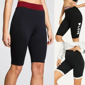 Women Letter Printed Fitness Sports Shorts Elastic Stretch High Waist Shorts Casual Running Gym Cotton Skinny Short Pant
Women Letter Printed Fitness Sports Shorts Elastic Stretch High Waist Shorts Casual Running Gym Cotton Skinny Short Pant