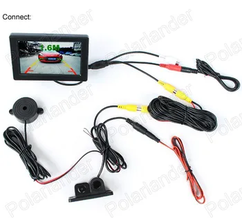 3 in 1 Parking Sensor auto Rear View Camera 4.3 inch monitor Car Monitor Can Display Distance Free Shipping 1 sensor
3 in 1 Parking Sensor auto Rear View Camera 4.3 inch monitor Car Monitor Can Display Distance Free Shipping 1 sensor