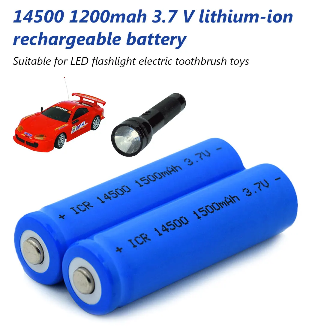 1/2 /4/8/12pcs/set High Capacitance 14500 Battery 3.7V 1200mAh Rechargeable li-ion Battery for Led Flashlight Battery
1/2 /4/8/12pcs/set High Capacitance 14500 Battery 3.7V 1200mAh Rechargeable li-ion Battery for Led Flashlight Battery