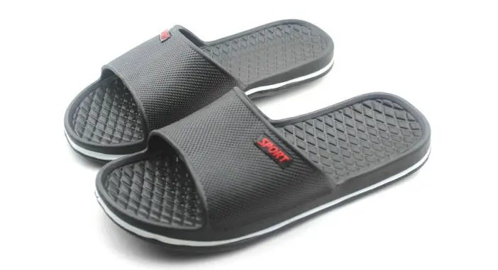 Summer Pure Color Lovers Household Disposable Bath Slippers Spa Hotel Slippers Bathroom Anti-skid Mens And Womens Soft Slide Slippers (21)