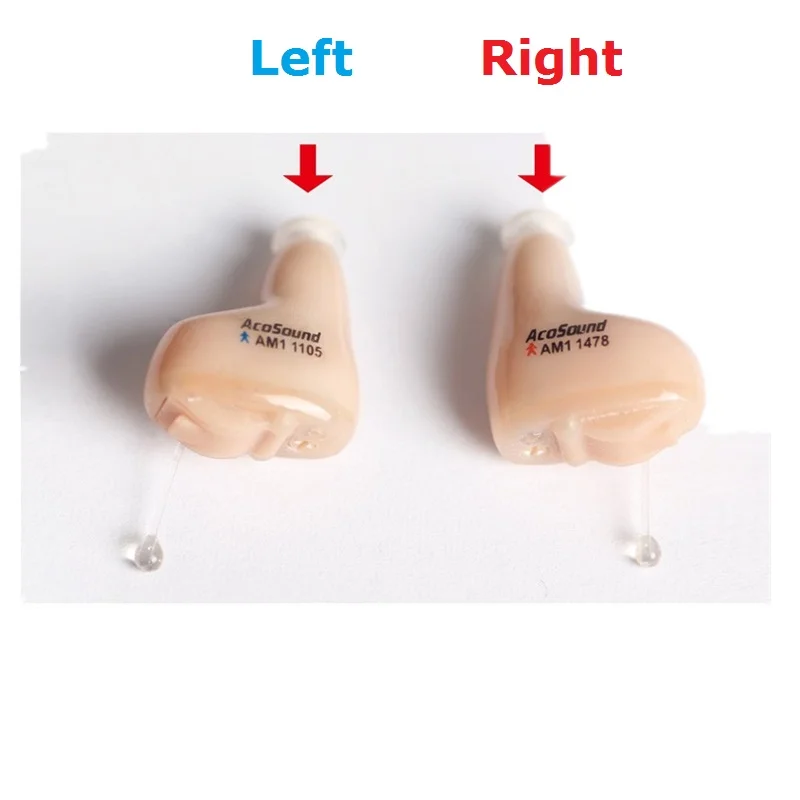 1Pair 610IF Digital CIC Hearing Aids Invisible AcoSound Hearing Aid Mini Amplifiers Small Heading Ear Aid Ear Care Tools
1Pair 610IF Digital CIC Hearing Aids Invisible AcoSound Hearing Aid Mini Amplifiers Small Heading Ear Aid Ear Care Tools