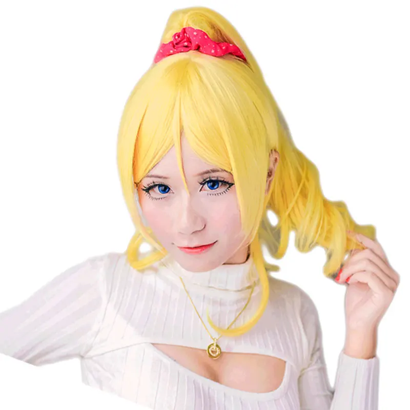HSIU LoveLive! Love Live Cosplay Wig Eli Ayase Costume Play Adult Wigs Halloween Anime Hair free shipping
HSIU LoveLive! Love Live Cosplay Wig Eli Ayase Costume Play Adult Wigs Halloween Anime Hair free shipping