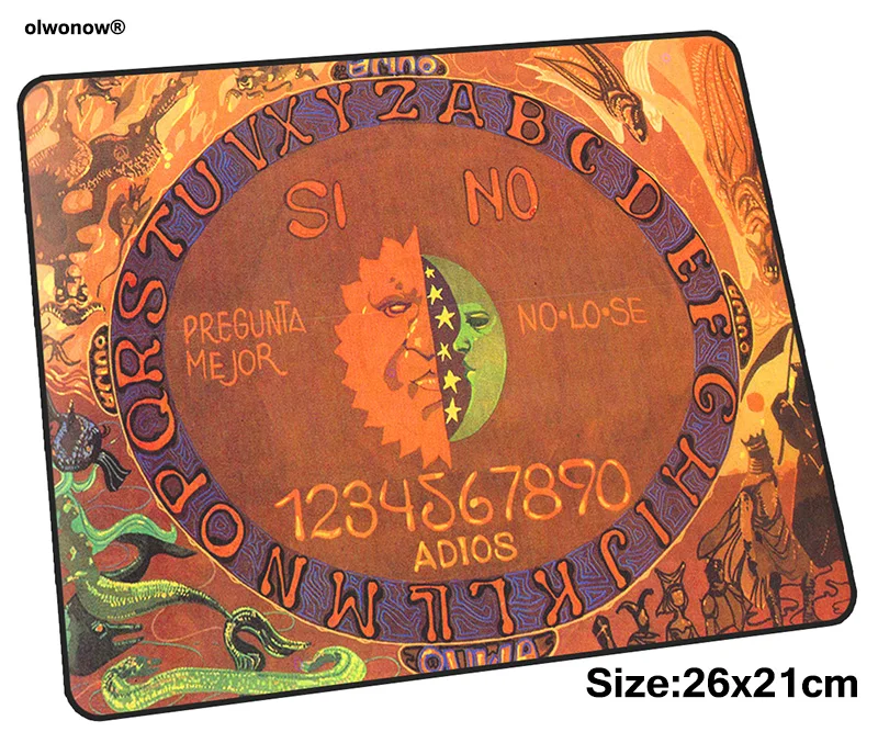 ouija board mousepad 26x21cm gaming mouse pad big gamer mat cool new game computer desk padmouse keyboard HD pattern play mats
ouija board mousepad 26x21cm gaming mouse pad big gamer mat cool new game computer desk padmouse keyboard HD pattern play mats