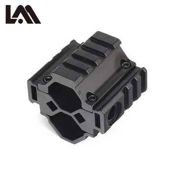 Universal Tactical Tri-rail Guard Rail Barrel Mount 3 Slots For 12 Gauge Mossberg 500 Remington 870 with QD Sling Swivel
Universal Tactical Tri-rail Guard Rail Barrel Mount 3 Slots For 12 Gauge Mossberg 500 Remington 870 with QD Sling Swivel