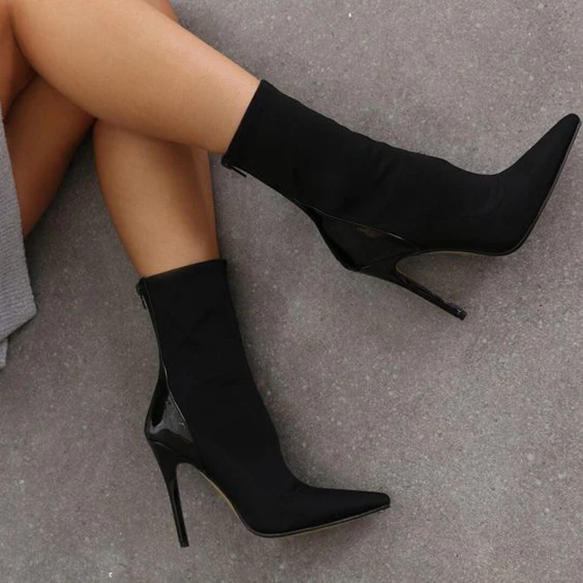 Red Blue Patchwork Stretch Fabric Sock Boots Women Sexy Pointed Toe High Heel Women Boots 41 42 Size Ankle Boots SWE0318
Red Blue Patchwork Stretch Fabric Sock Boots Women Sexy Pointed Toe High Heel Women Boots 41 42 Size Ankle Boots SWE0318