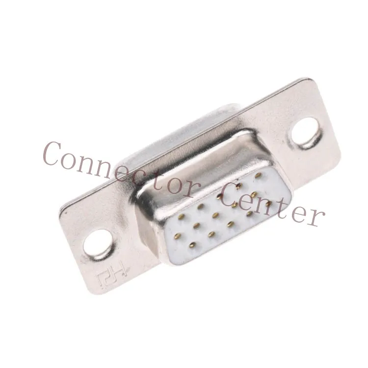 High Quality D-SUB DB Connector 15PIN 3-ROWS Female solid Pin Full Gold flash VGA Connectors
High Quality D-SUB DB Connector 15PIN 3-ROWS Female solid Pin Full Gold flash VGA Connectors