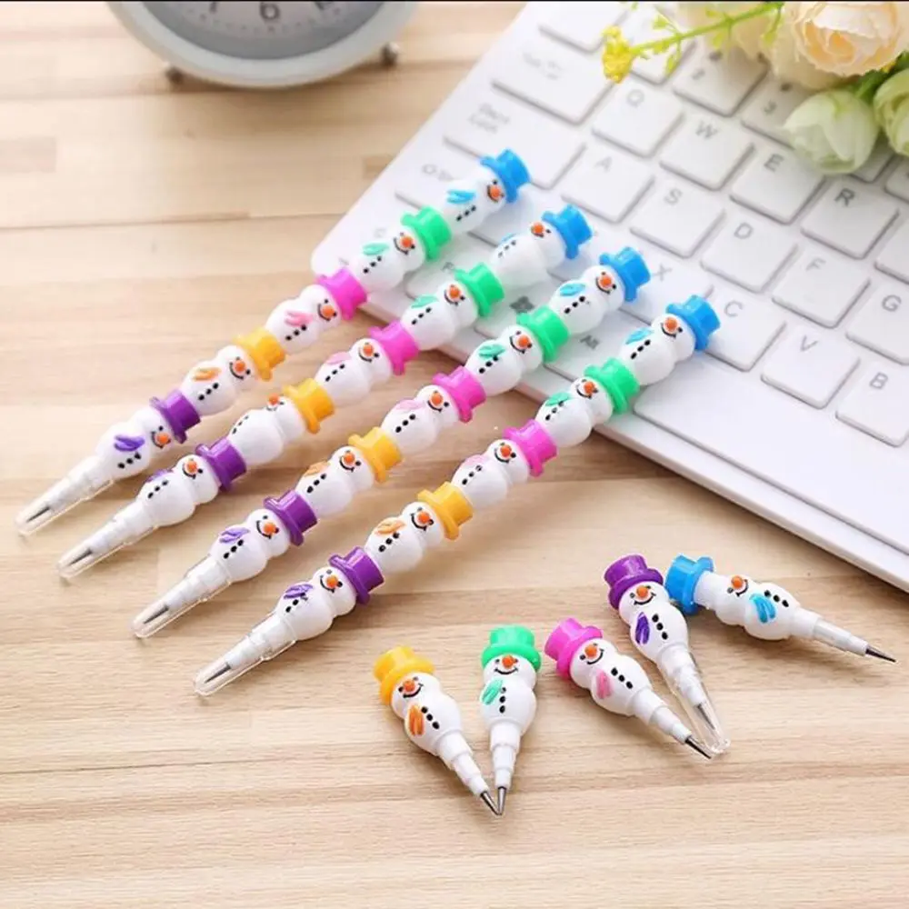 1PCS Stationery Cute Snowman Pencils Cartoon Gift Pencil With 5 Segments Assembled School And Office Supplies
1PCS Stationery Cute Snowman Pencils Cartoon Gift Pencil With 5 Segments Assembled School And Office Supplies