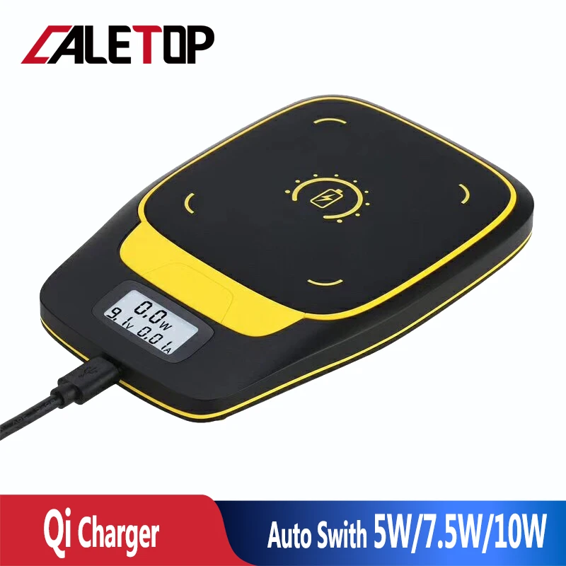 CALETOP S8 QI Wireless Charger Fast Quick Charge 3.0 5W/7.5W/10W Auto Switch Charging For iphone For Samsung S9 For Xiaomi Phone
CALETOP S8 QI Wireless Charger Fast Quick Charge 3.0 5W/7.5W/10W Auto Switch Charging For iphone For Samsung S9 For Xiaomi Phone
