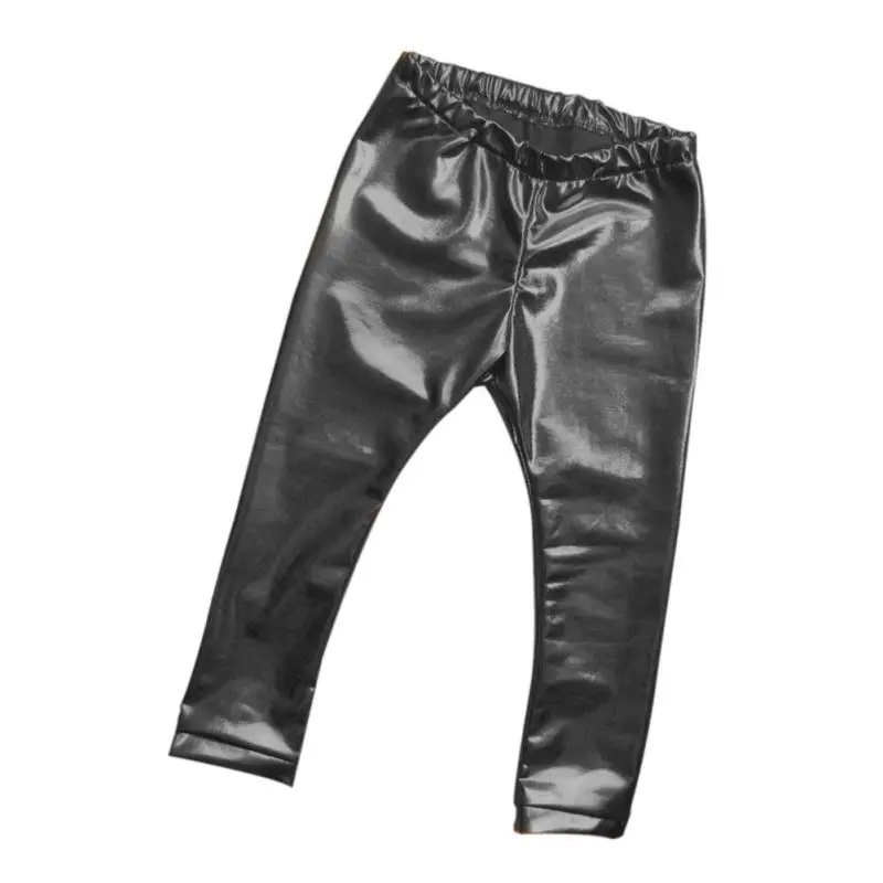 BABY Pants Girls Leather Bronzing Pants Leggings Skinny Elastic Waist Child Baby Casual Solid Black Warm Trousers 2017 New HOT
BABY Pants Girls Leather Bronzing Pants Leggings Skinny Elastic Waist Child Baby Casual Solid Black Warm Trousers 2017 New HOT