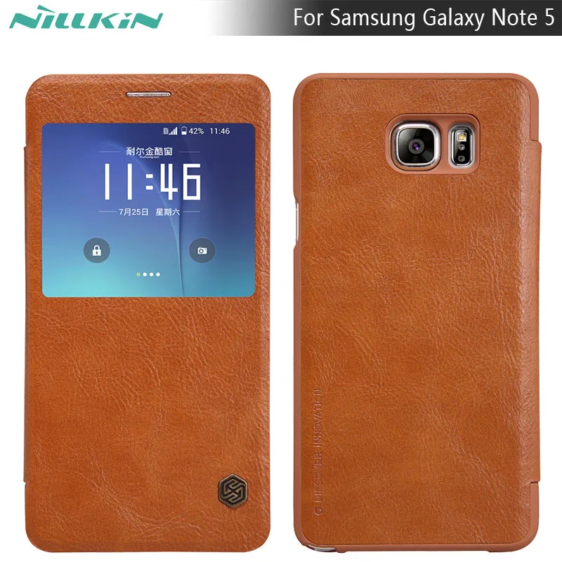 For Samsung galaxy Note 5 Case Nillkin Qin Series PU Leather Flip Case Cover for Samsung galaxy Note 5 N920 5.7 inch phone cases
For Samsung galaxy Note 5 Case Nillkin Qin Series PU Leather Flip Case Cover for Samsung galaxy Note 5 N920 5.7 inch phone cases