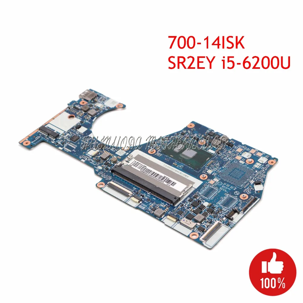 NOKOTION BYG43 NM-A601 Laptop Motherboard For Lenovo Yoga 700-14ISK SR2EY I5-6200U CPU Main board full tested
NOKOTION BYG43 NM-A601 Laptop Motherboard For Lenovo Yoga 700-14ISK SR2EY I5-6200U CPU Main board full tested