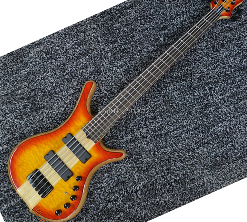 Factory custom 5-string electric bass guitar real picture can be customized according to requirements
Factory custom 5-string electric bass guitar real picture can be customized according to requirements