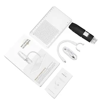 2MP WiFi Digital Microscope 50X to 1000X Magnifier with Stand for Android iOS PC
2MP WiFi Digital Microscope 50X to 1000X Magnifier with Stand for Android iOS PC