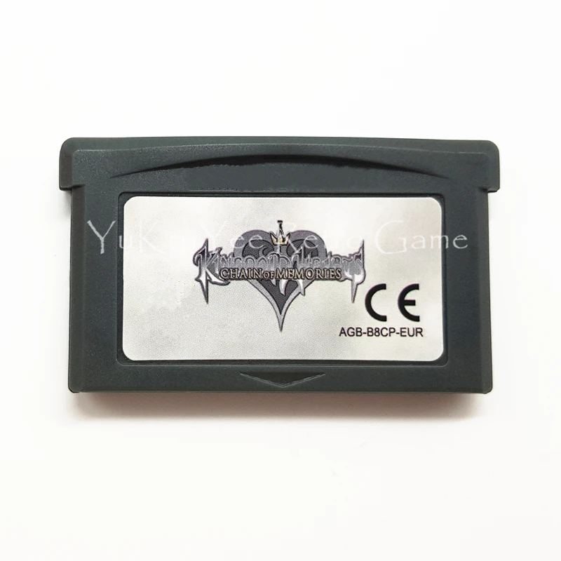 Kingdom Hearts Chain of Memories Video Game Memory Cartridge Card for 32 Bit Console Accessories EU Sticker Version
Kingdom Hearts Chain of Memories Video Game Memory Cartridge Card for 32 Bit Console Accessories EU Sticker Version
