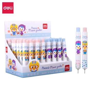 Deli 48pcs Kawaii Mechanical Pencil Cute Cartoon Pororo Propelling Pencils with Refills Korean Stationery 0.5 0.7mm Lead Pencil
Deli 48pcs Kawaii Mechanical Pencil Cute Cartoon Pororo Propelling Pencils with Refills Korean Stationery 0.5 0.7mm Lead Pencil