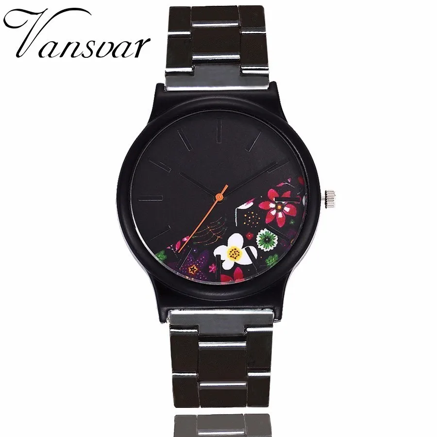 Fashion Women Stainless Steel Floral Pattern Watch Luxury Casual Quartz Wristwatches Relogio Feminino Dropshipping
Fashion Women Stainless Steel Floral Pattern Watch Luxury Casual Quartz Wristwatches Relogio Feminino Dropshipping
