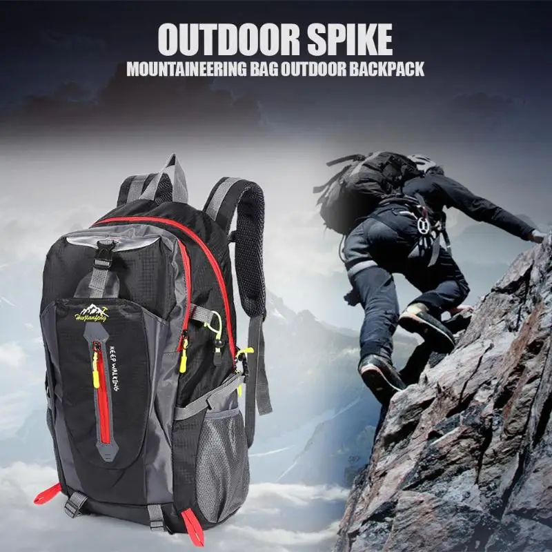 Hiking Climbing Backpacks Nylon Fabric Wear Resistance Waterproof Large Capacity Trekking Bag Outdoor Sports Bag
Hiking Climbing Backpacks Nylon Fabric Wear Resistance Waterproof Large Capacity Trekking Bag Outdoor Sports Bag