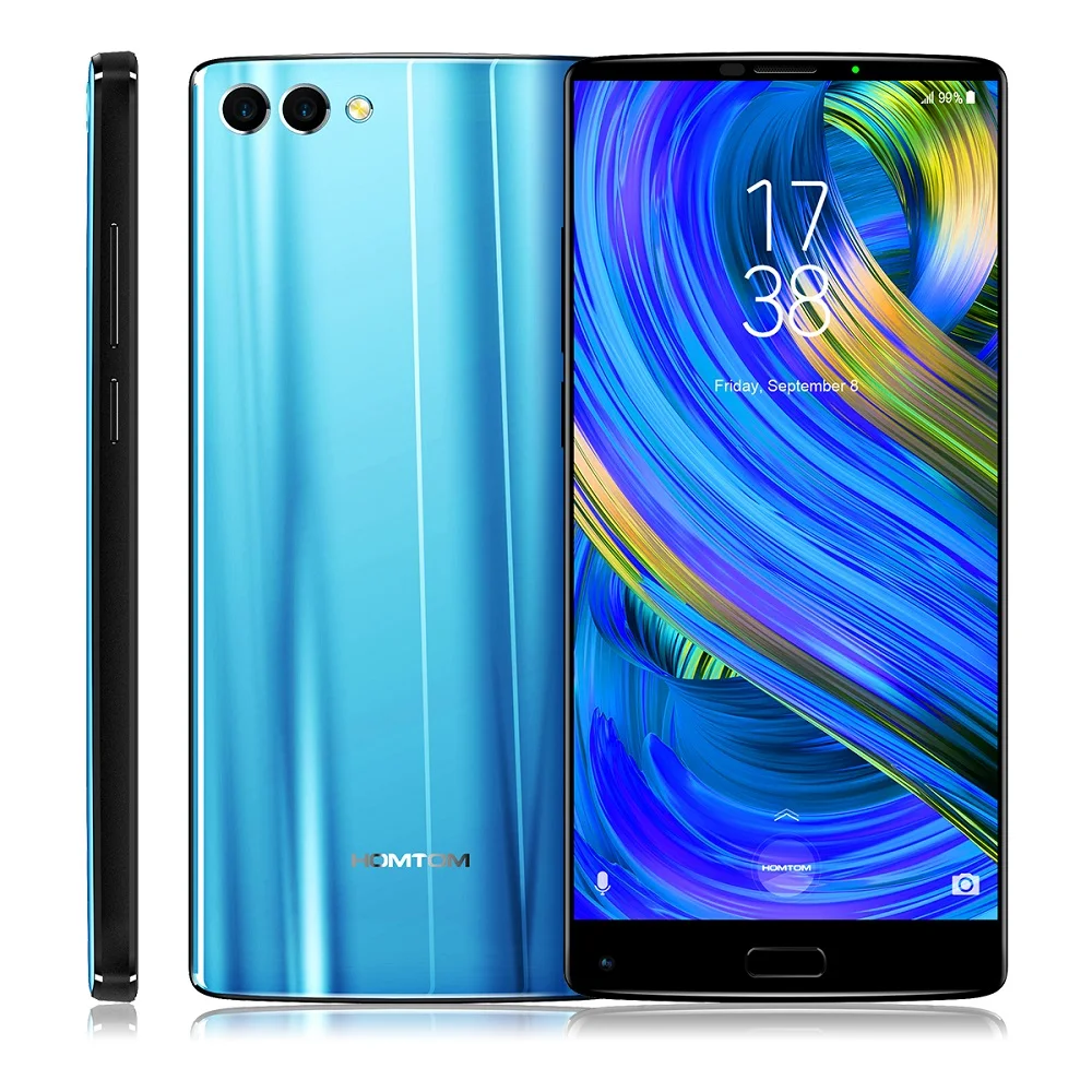 

HOMTOM S9 Plus 4G Smartphone 5.99 inch Android 7.0 MTK6750T Octa Core 1.5GHz 4GB RAM 64GB ROM Support OTG Fingerprint