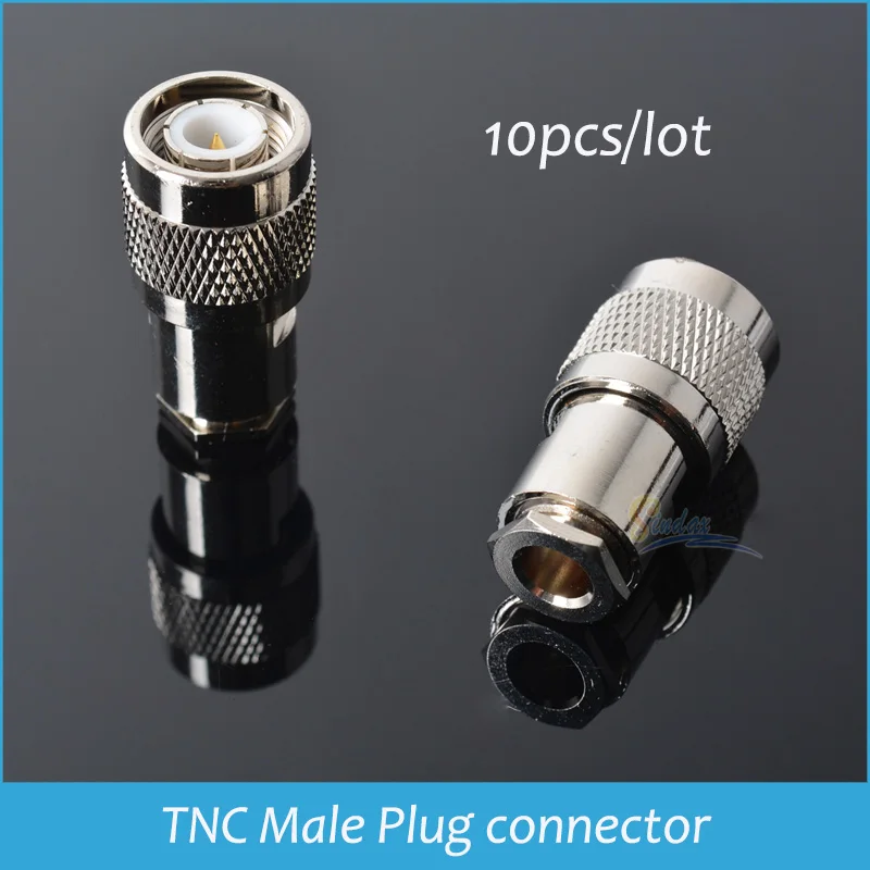 Sindax TNC Male Plug Connector Clamp TNC connectors RG58 RG142 LMR195 RG400 RF Connector TNC-Male Adapter 10pcs Drop Shipping
Sindax TNC Male Plug Connector Clamp TNC connectors RG58 RG142 LMR195 RG400 RF Connector TNC-Male Adapter 10pcs Drop Shipping