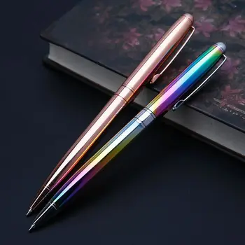 Luxury Metal Ballpoint Pen Business Office Medium Nib Black Ink Pens Writing School Supplies Stationery
Luxury Metal Ballpoint Pen Business Office Medium Nib Black Ink Pens Writing School Supplies Stationery