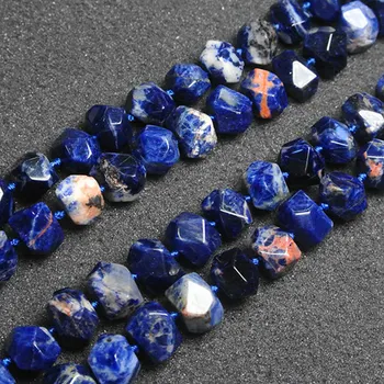 11x14mm Faceted Freefrom Sodalite Beads Natural Stone Beads For Jewelry Making Beads Bracelets For Women 15'' DIY Beads
11x14mm Faceted Freefrom Sodalite Beads Natural Stone Beads For Jewelry Making Beads Bracelets For Women 15'' DIY Beads