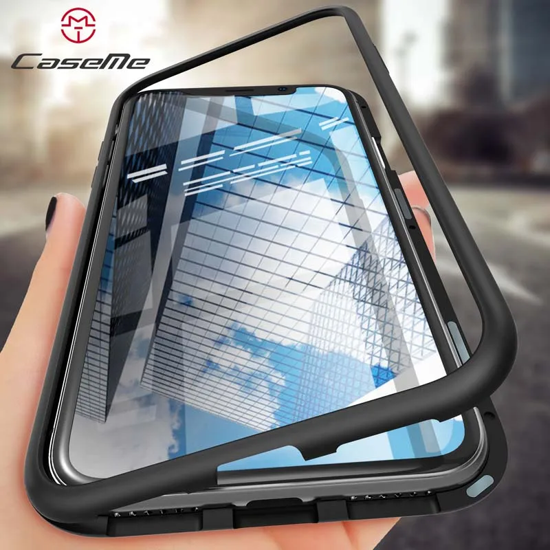 CaseMe Magnetic Case Aluminum Metal Tempered Glass Back Armor Cover For Huawei HonorV10 Nova 3 Nova 3I Nova3E P20 P20Pro JS0832
CaseMe Magnetic Case Aluminum Metal Tempered Glass Back Armor Cover For Huawei HonorV10 Nova 3 Nova 3I Nova3E P20 P20Pro JS0832