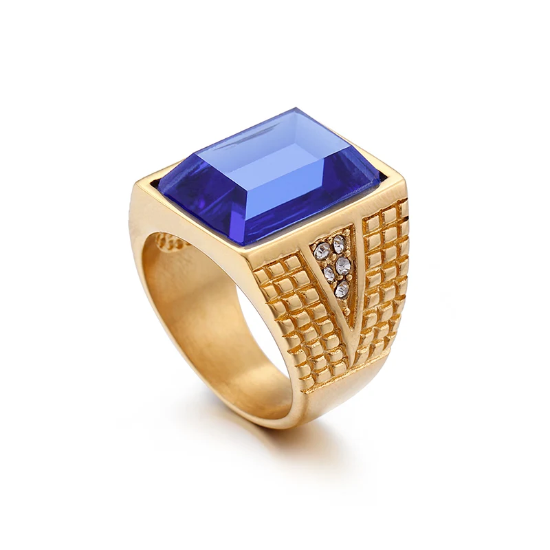 Stainless Steel Rings for Men Fashion Luxury Vintage Red Stone Gold Color Ring Hip Hop Male Jewelry Gifts Wholesale Dropshipping
Stainless Steel Rings for Men Fashion Luxury Vintage Red Stone Gold Color Ring Hip Hop Male Jewelry Gifts Wholesale Dropshipping