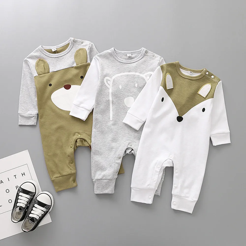 baby clothes Newborn Infant Baby Boy Girl Cartoon Animal Cotton Romper Jumpsuit Clothes bebek giyim6.279gg
baby clothes Newborn Infant Baby Boy Girl Cartoon Animal Cotton Romper Jumpsuit Clothes bebek giyim6.279gg