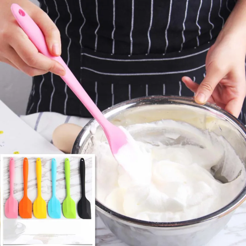 Hot Baking Scraper Shovel Bakery Cake Baking Tool Food Grade Non Stick Spatula Butter Spoon Cooking Silicone Spatula Rubber
Hot Baking Scraper Shovel Bakery Cake Baking Tool Food Grade Non Stick Spatula Butter Spoon Cooking Silicone Spatula Rubber
