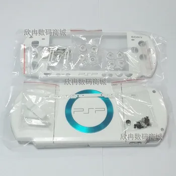 For PSP2000 PSP 2000 Game Console replacement full black housing shell cover case white color with button kit free shipping
For PSP2000 PSP 2000 Game Console replacement full black housing shell cover case white color with button kit free shipping
