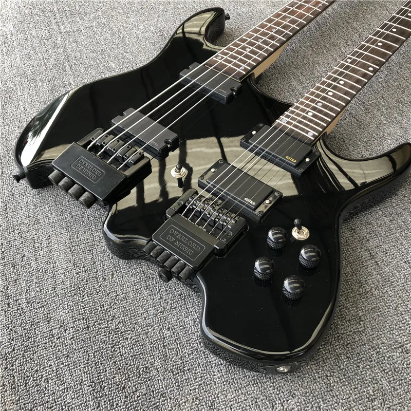 Kaiyun factory customizes classic black steinberg. Headless bass.4 - and 6-string electric guitar. Black hardware
Kaiyun factory customizes classic black steinberg. Headless bass.4 - and 6-string electric guitar. Black hardware