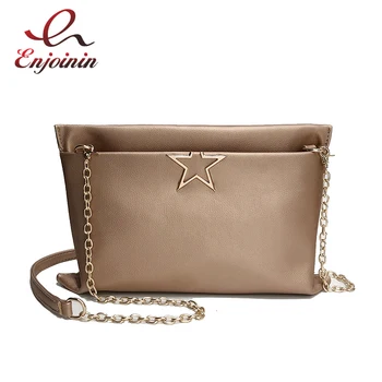 New Design Star Decoration Pu Leather Female Chain Purse Casual Envelope Clutch bags Ladies Crossbody Messenger Bag Shoulder Bag
New Design Star Decoration Pu Leather Female Chain Purse Casual Envelope Clutch bags Ladies Crossbody Messenger Bag Shoulder Bag