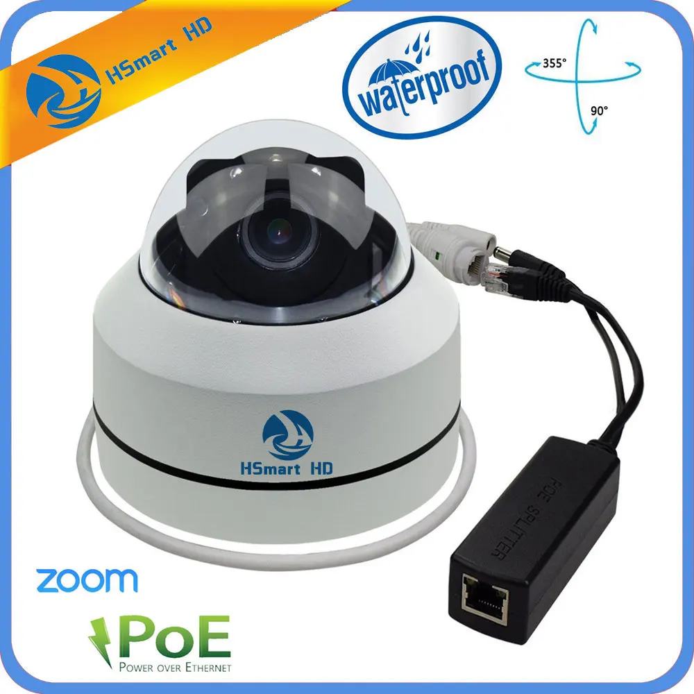 

Mini PTZ Dome Camera IP 1080P Full HD Onvif 3X Zoom P2P H.264 30m IR Night Vision Waterproof 2MP Outdoor Dome POE PTZ IP Camera