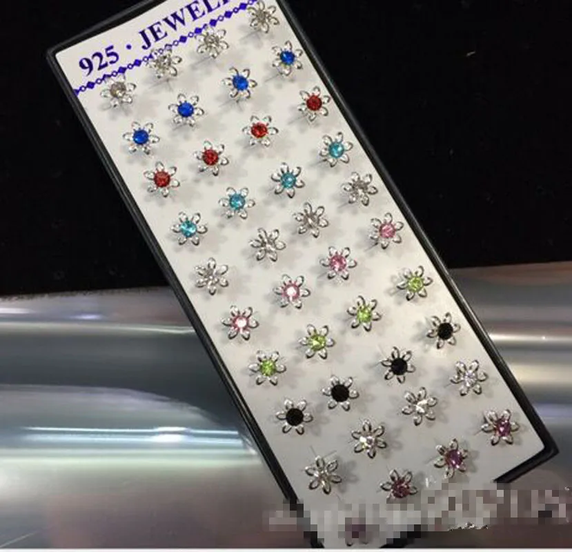 2017 New Fashion Accessories 925 Sterling Silver Zircon Color Crystal Stud Earrings For Women Party Jewelry Ed067
2017 New Fashion Accessories 925 Sterling Silver Zircon Color Crystal Stud Earrings For Women Party Jewelry Ed067
