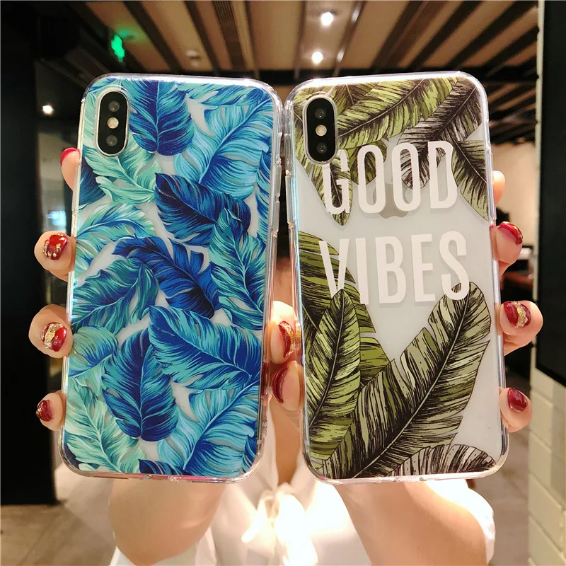 Kerzzil Slim Leaves Case For iPhone 7 8 Plus Clear Soft TPU Flower Bird Silicone Cover Cases For iPhone 6 6s 7 8 X Fundas
Kerzzil Slim Leaves Case For iPhone 7 8 Plus Clear Soft TPU Flower Bird Silicone Cover Cases For iPhone 6 6s 7 8 X Fundas