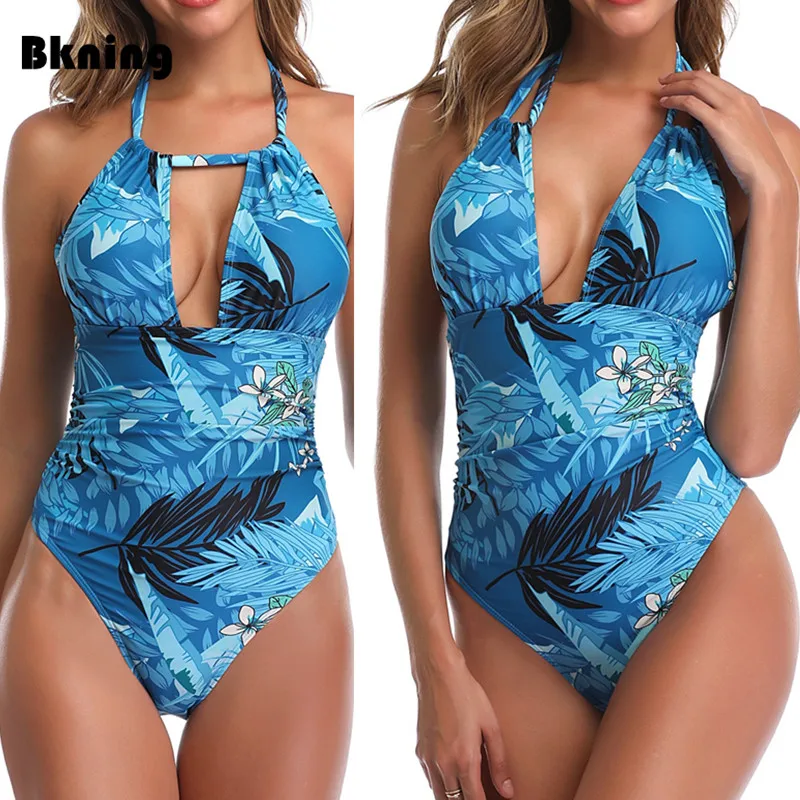 Plus Size Swimsuit One Piece Women Large Size Bathing Suit For Woman Leaf Print Halter Badpak High Cut Swimming Suits2019 XL XXL
Plus Size Swimsuit One Piece Women Large Size Bathing Suit For Woman Leaf Print Halter Badpak High Cut Swimming Suits2019 XL XXL