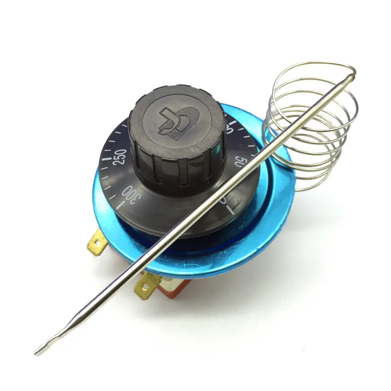 Rotary Temperature Controller Ac220v 16a Dial Thermostat Temperature Control Switch For Electric Oven 50-300 Degrees Celsius
Rotary Temperature Controller Ac220v 16a Dial Thermostat Temperature Control Switch For Electric Oven 50-300 Degrees Celsius