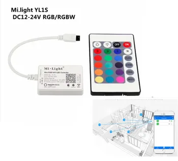 Milight YL1S DC12-24V Mini RGB WiFi Smart APP LED Controller+IR Remote Control for LED Strip Light
Milight YL1S DC12-24V Mini RGB WiFi Smart APP LED Controller+IR Remote Control for LED Strip Light