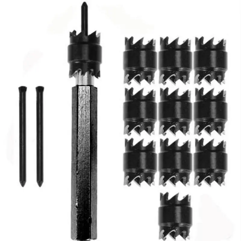 13pcs High Speed Steel Remover Spot Weld Cutter Set Separate Rotating Kit Drill Bit Tool Spot Welding Drill Welds Remover Tool
13pcs High Speed Steel Remover Spot Weld Cutter Set Separate Rotating Kit Drill Bit Tool Spot Welding Drill Welds Remover Tool