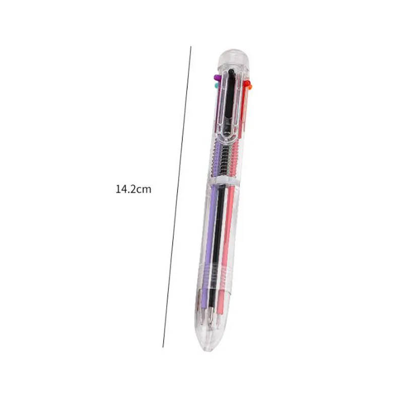 Creative Color Transparent Ballpoint Pen Cute School Learning Stationery 6 Color Press Oil Pen Child Graffiti Painting Pen
Creative Color Transparent Ballpoint Pen Cute School Learning Stationery 6 Color Press Oil Pen Child Graffiti Painting Pen