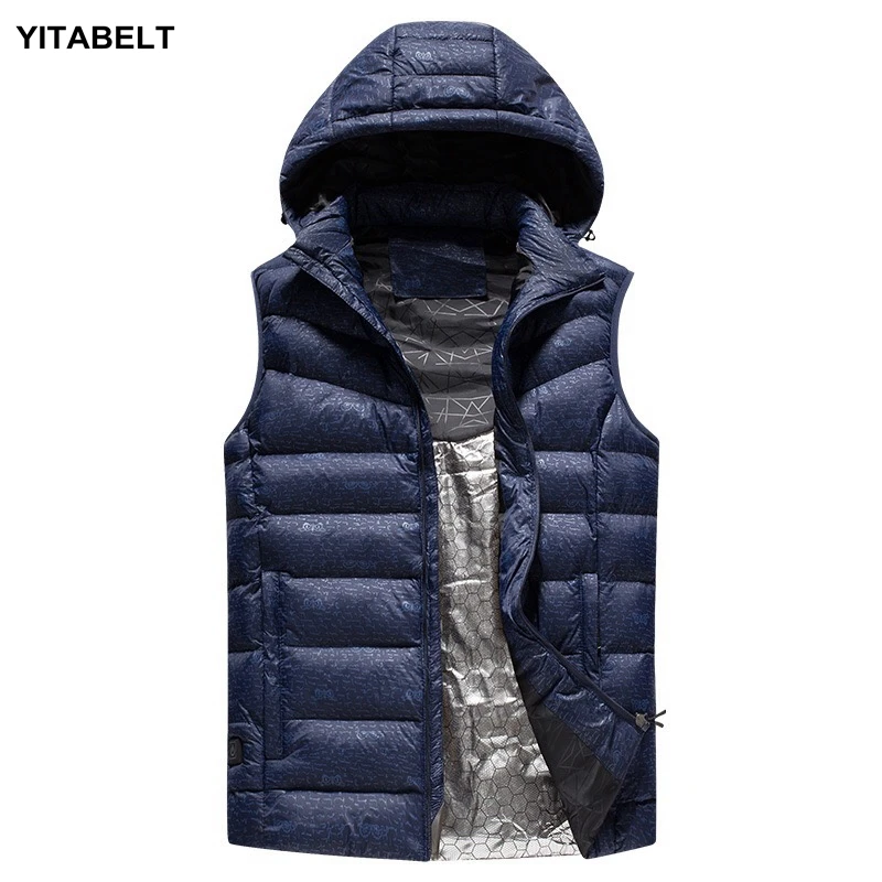 Autumn Winter Smart Third Gear Control Temperature Heating Vest USB Heating Hooded Coat
Autumn Winter Smart Third Gear Control Temperature Heating Vest USB Heating Hooded Coat