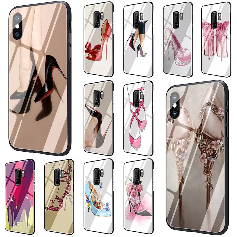 red high heel shoes Tempered Glass phone case for Samsung Galaxy S7 Edge S8 S9 S10 Plus Note 8 9 A10 A20 A30 A40 A50 A60 A70
red high heel shoes Tempered Glass phone case for Samsung Galaxy S7 Edge S8 S9 S10 Plus Note 8 9 A10 A20 A30 A40 A50 A60 A70