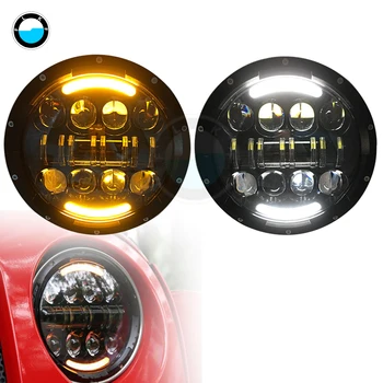 2pcs/Pair 7inch led headlight With DRL For Jeep Wrangler Jk TJ Hummer H1 & H2 Led Headlamp 80W headlight For Jeep.
2pcs/Pair 7inch led headlight With DRL For Jeep Wrangler Jk TJ Hummer H1 & H2 Led Headlamp 80W headlight For Jeep.